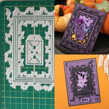 Halloween Metal Cutting Dies Scrapbooking Paper Crafts Embossing Stencil Die Cut