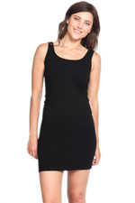 M. Rena Seamless Scoop neck Layering Tank Dress. Bra friendly One Size