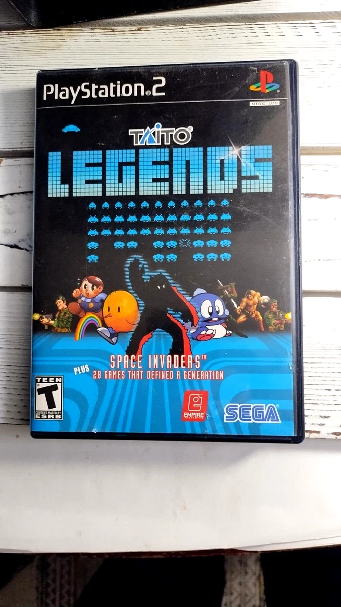 PLAYSTATION PS2 NOTICE Taito Legends Avec Carte Postale Bubble Bobble