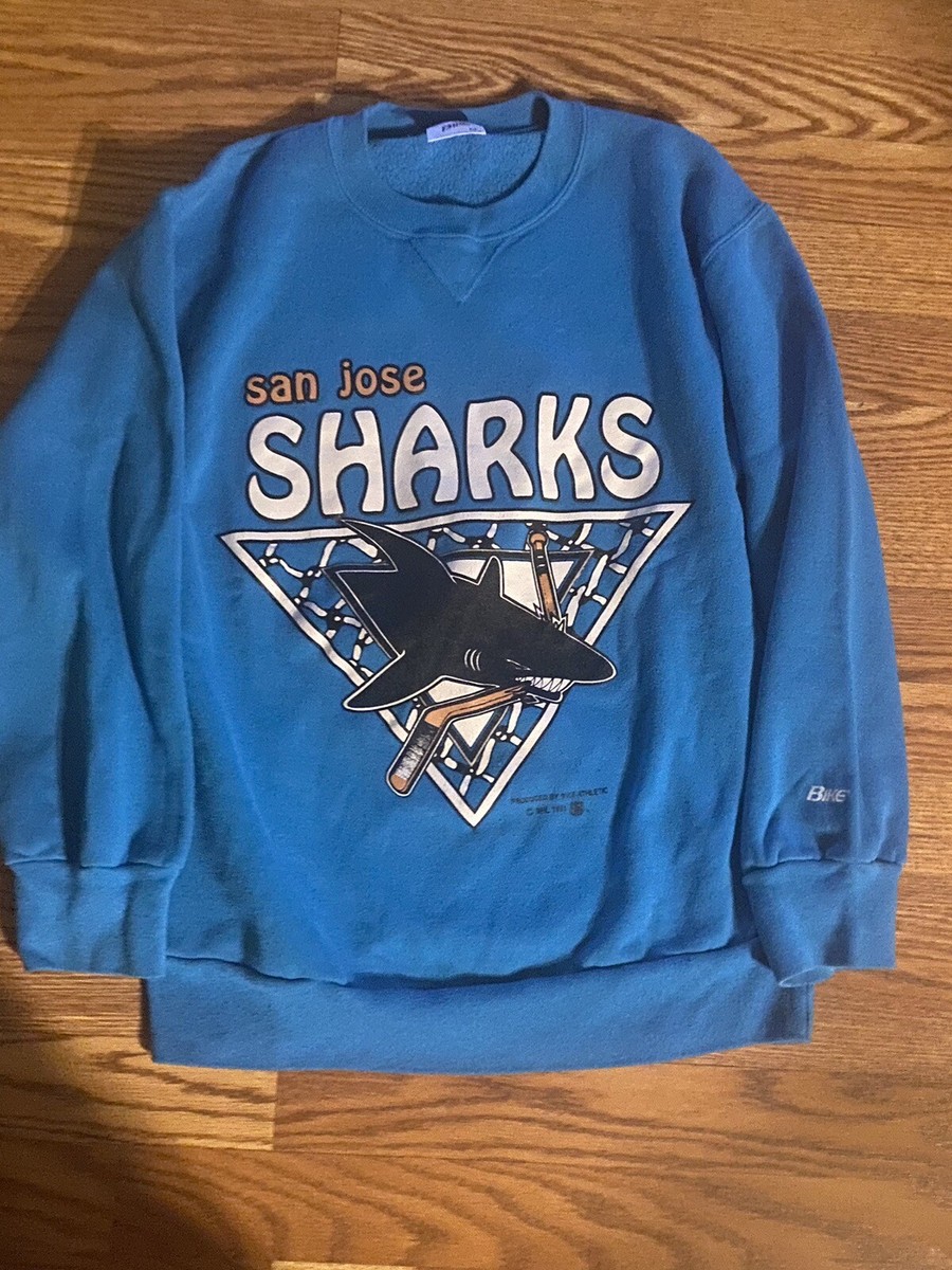 San Jose Sharks Fanatics Branded Women's Plus Size Notch Neck Pullover Hoodie