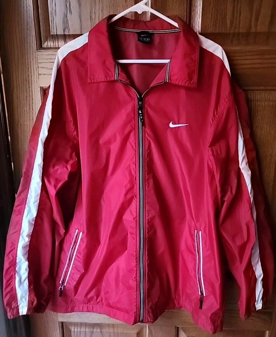 Vintage NIKE Jacket Men's Sz XL Track Windbreaker Full Zip Vintage NIKE Jacket Men's Sz XL Track Windbreaker Full Zip