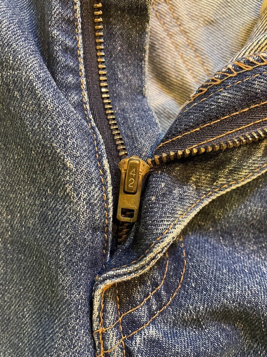 vintage Levis 646 jeans orange tab Talon 42 zipper Flare vintage Levis 646 jeans orange tab Talon 42 zipper Flare
