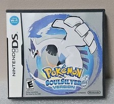 Pokemon SoulSilver Version Nintendo DS Case and Manual Only NO GAME Authentic VG