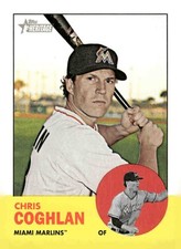 2012 Topps Heritage #342 Chris Coghlan