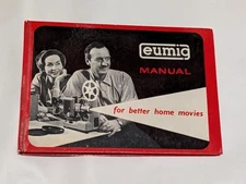 Eumig Manual for Better Home Movies  R Hansham 3RD Edition 1962 Hardcover