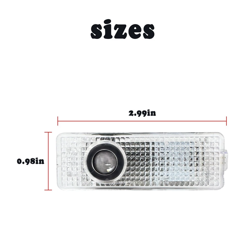 Luces de puerta para BMW compatibles con 1/2/3/4/5/6/7/X1/X2/X3/X4/X5/X6/X7/M/Z/GT Foto 4 de 4