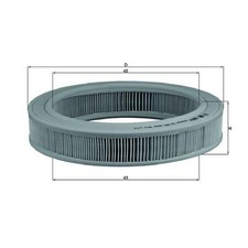 Knecht Luftfilter A700X9601AGA A720X9601AGA A810X9601NA EFA85 25062419 | LX 203