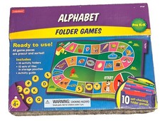 Lakeshore Alphabet Folder Games Pre K-K FF197...