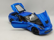 Maisto Special Edition 1:18 Scale Metallic Blue 2014 Corvette Stingray