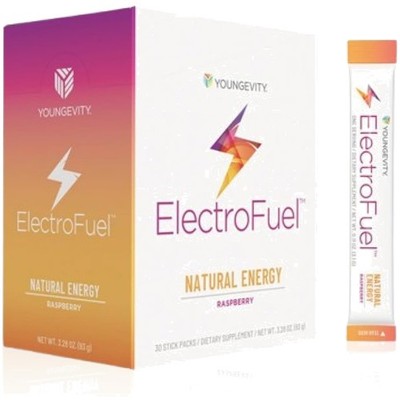 Natural Energy Powder - Raspberry Flavor