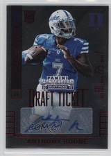 2015 Contenders Draft Picks College Ticket Red Foil Anthony Boone #267 Auto 0v1