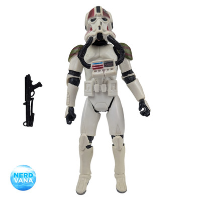 Star Wars Clone Pilot Republic Gunship Legacy Collection 2005 Hasbro Complete