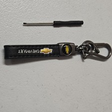 Genuine Leather Chevrolet Logo Keychain Available In Black Blue And Red Genuine Leather Chevrolet Logo Keychain Available In Black Blue And Red