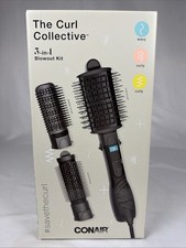 Conair The Curl Collective 3-in-1 Blowout Kit 3 Interchangeable Brushes