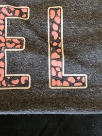Victoria Secret Angel Pink Leopard Fold Over Cheetah Yoga Pants Size M Short