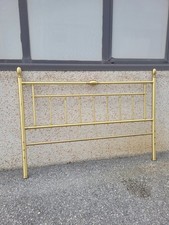 Testiera Letto Vintage In Ottone Dorato