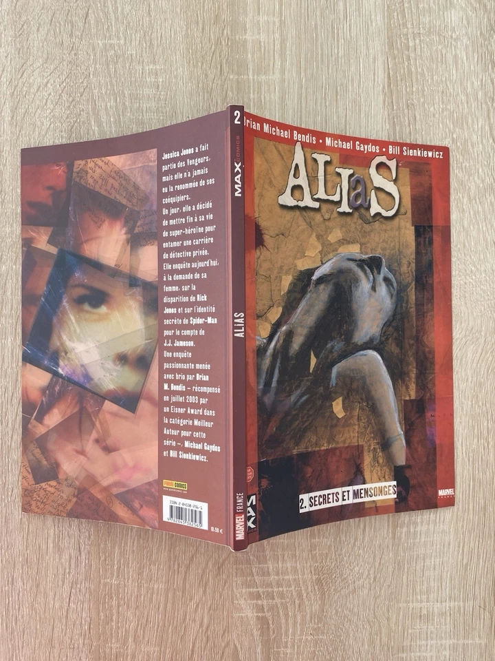 ALIAS Tome 2 - SECRETS ET MENSONGES - Panini Comics 2003- NEUF - Photo 4/4
