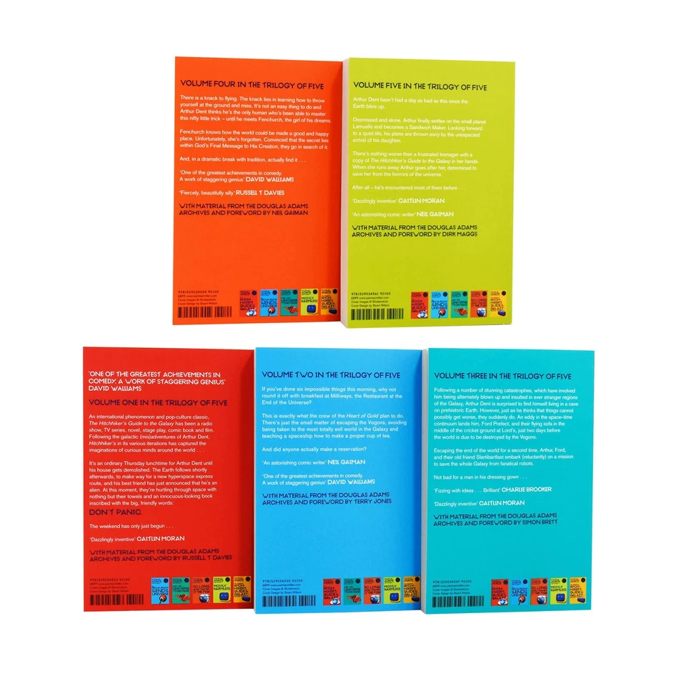 The Hitchhiker's Guide to the Galaxy: Complete Books 1-5 Box Set - Fiction - PB - Image 3 of 4