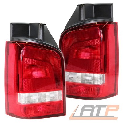 2x HECKLEUCHTE BLINKER WEIß LINKS+RECHTS FÜR VW MULTIVAN TRANSPORTER T5 BUS