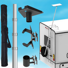 Starlink Gen 3 RV Ladder Mount Kit - 11Ft Telescoping Pole with Adapter  Adjust