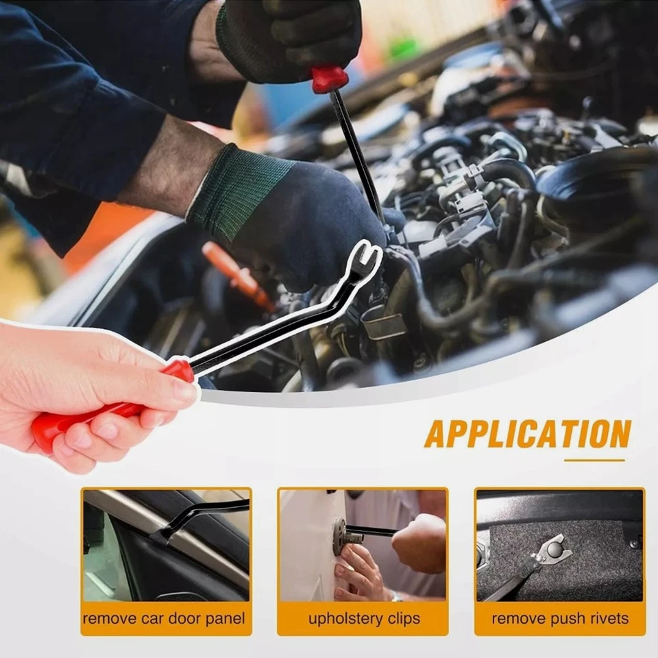 Kit de 970 piezas de clips de retención de empuje para automóvil clips de ajuste de sujeción automática para parachoques guardabarros remaches Foto 4 de 4