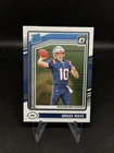 2024 Donruss Optic #229 Drake Maye RC Rated Rookie Base NE Patriots Card
