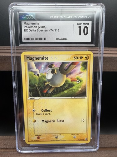 Magnemite graded CGC 10 for sale on eBay