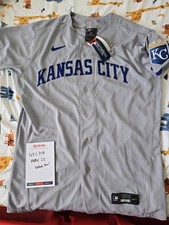 Kansas City Royals Authentic Nike Road Jersey Size 44 Brand New Tags