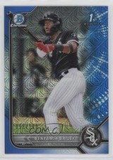 2022 Bowman Chrome Prospects Mega Box Blue Mojo Refractor Benyamin Bailey nd3