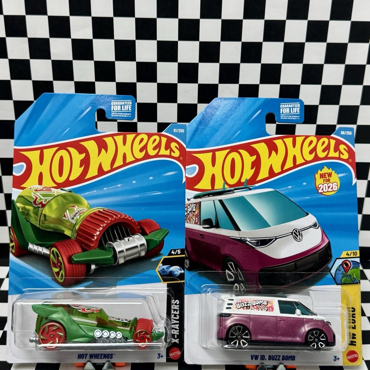 NEW 🔥 2026 Hot Wheels VW I.D BUZZ BOMB 💣 & HOT WHEENGS Treasure