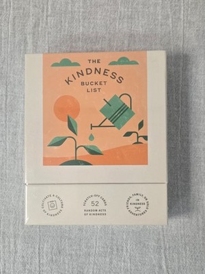 RIO The Kindness Bucket List 52 Random Acts of Kindness Scratch Off Cards - New