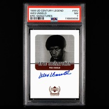 1999 Upper Deck Century Legends 🔥 Wes Unseld #WU Epic Signatures Auto 🔥 PSA 7