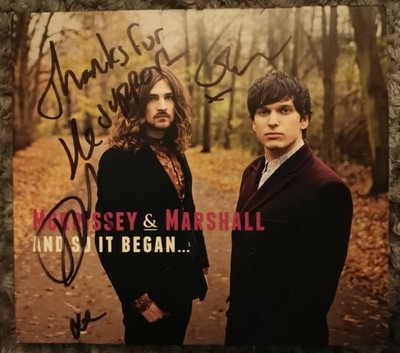 Morrissey & Marshall - And So It Began... (Signed CD)
