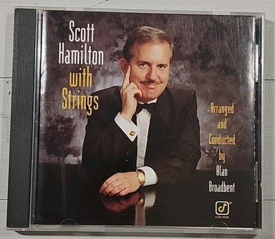 SCOTT HAMILTON WITH STRINGS Jazz CD Concord Records 1993 VG+/EX Disc