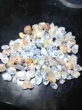 Enhydro Window quartz  crystals with Moving Bubbles|| 30 pieces lot