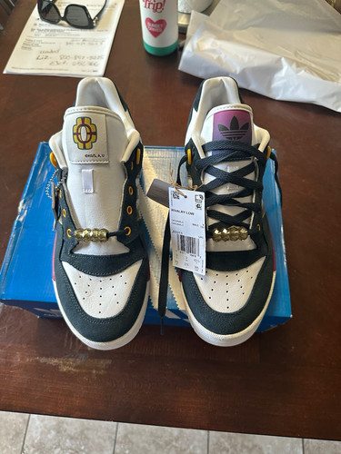 adidas Rivalry Low Demon Slayer Tanjiro Limited Edition White/Gold JI3311 2024