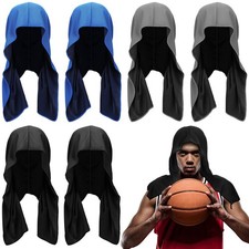 6 Count Cooling Hoodie Towel for Sport Hood Towel Cooling Towels Neck Cooler ...
