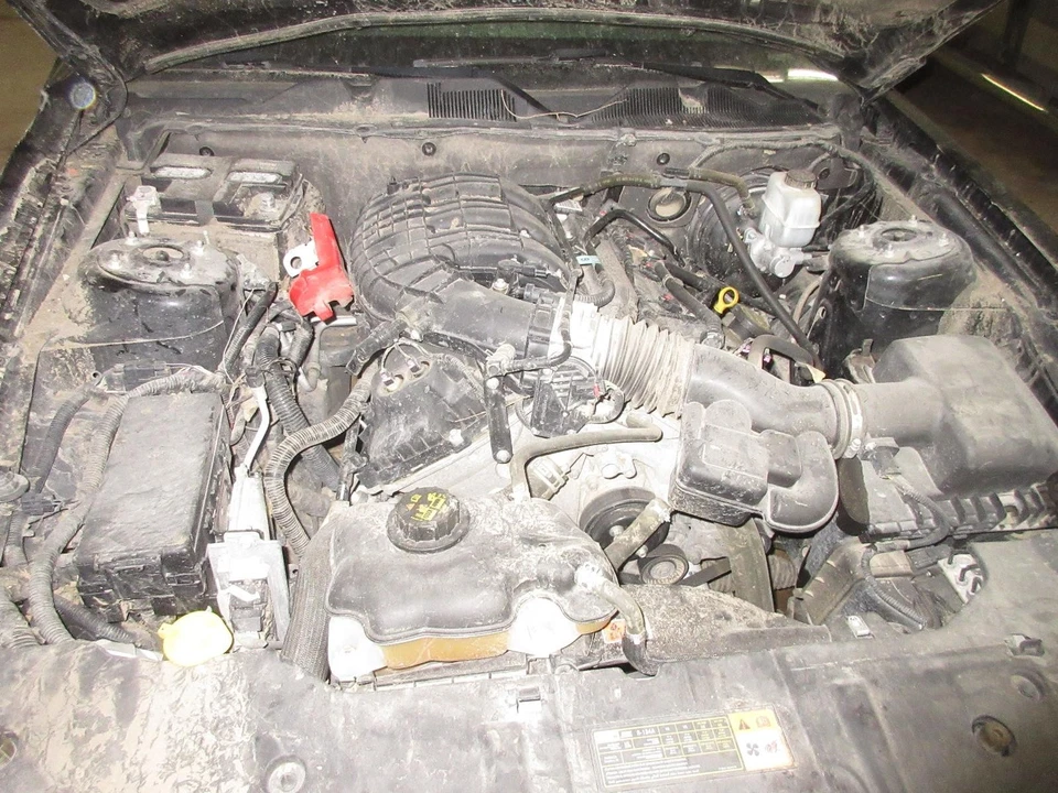 Used Rear Bumper Assembly Rear fits: 2014 Ford Mustang dual exhaust w/park assis Foto 3 de 4