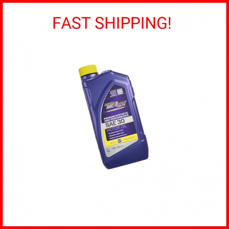 Royal Purple 01030 Sae 30 Heavy Duty High Performance Synthetic Motor 
