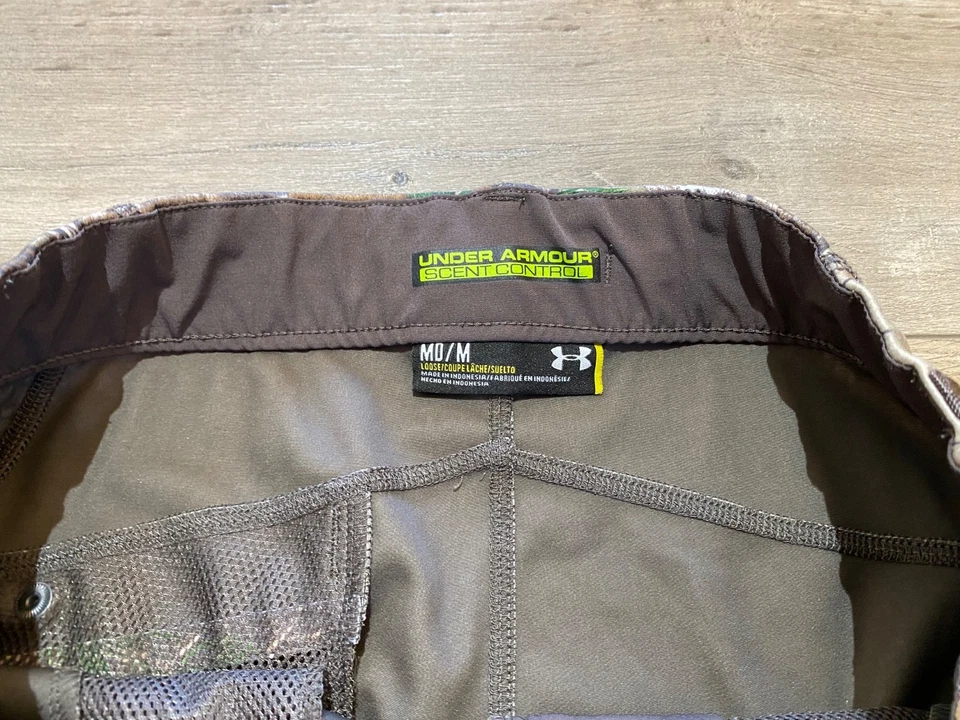 Under Armour Scent Control Mens M X 32 Drawstring Realtree XTRA Hunting Pants - Image 3 of 4