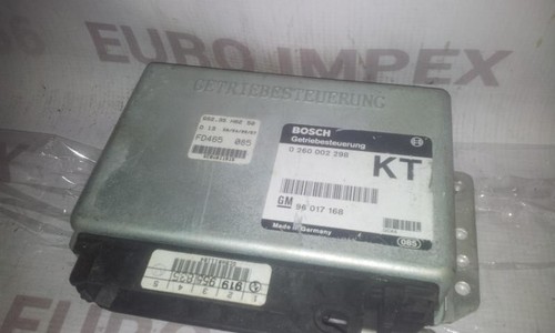 0260002298 Motormanagement, Steuergerät, ECU  96017168 Opel Omeg DE1204-01