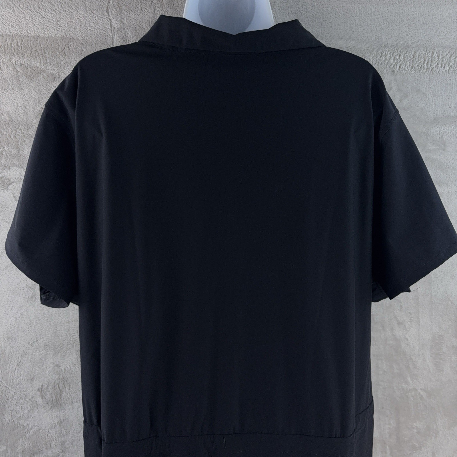 Spanx Sunshine Collared Drawstring Dress Womens S… - image 5