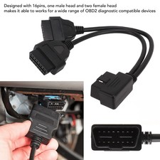 Extend OBD2 Ports With The OBD2 Splitter - 1 In 2 Y Splitter Extension Cable