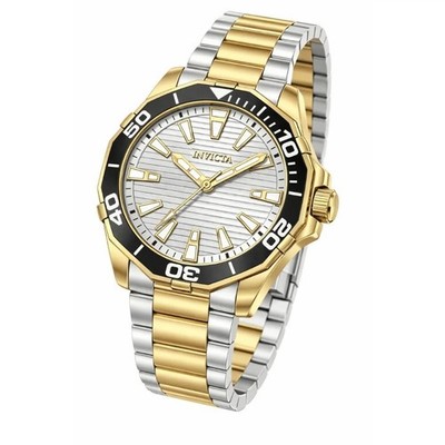 Invicta Diver Meridian Men's Watch - 46mm, Gold, Steel (69237)