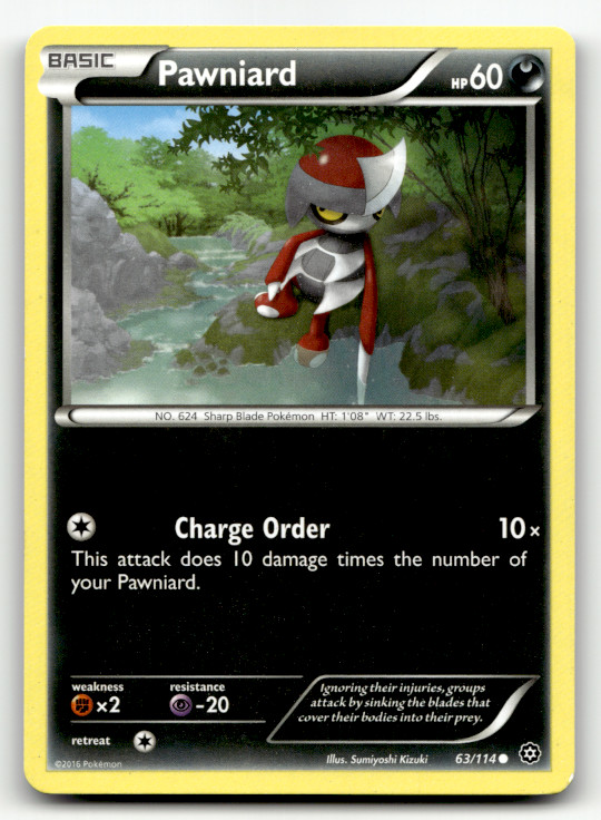 Pawniard 63/114 Normal Common XY - Steam Siege LP