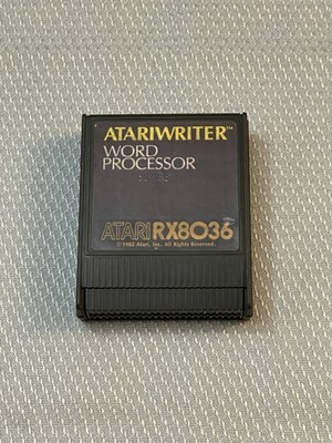 ATARI WRITER Word Processor Atari 400/800 RX8036 FAST FREE SHIPPING!!