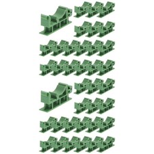 2 Pack Din Rail Mounting Hardware Pcb Holder Bracket Circuit Board Connectors