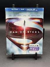 Man Of Steel Blu-Ray, DVD 2013, Disc Set with Slipcover
