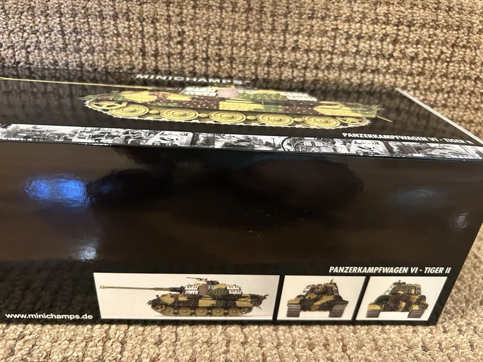 Minichamps 1:35 German King Tiger, K Sowa Abt. 502, Ardennes 1944, No. 350013000 - Image 3 of 4