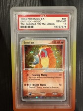 2004 Pokemon Ex Team Magma vs Aqua 91 Entei Ex Holo PSA 10 GEM MINT Triple SWIRL on eBay